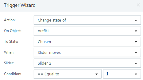 Trigger One: Display Chosen State