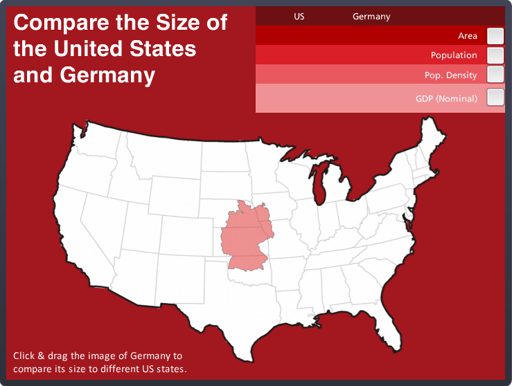is germany ahead of the us in time