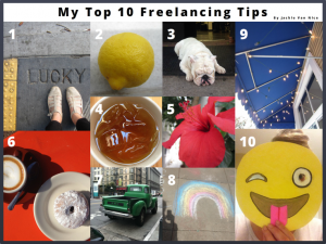 MY TOP 10 TIPS FOR FREELANCERS