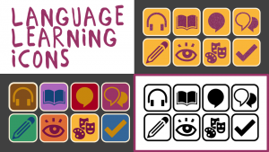Language Learning Icons
